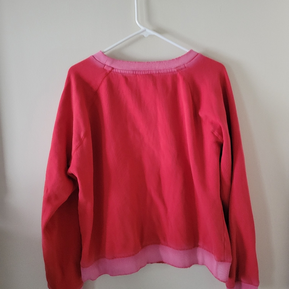 Pink Victorias Secret Red Sweatshirt - Picture 4 of 6